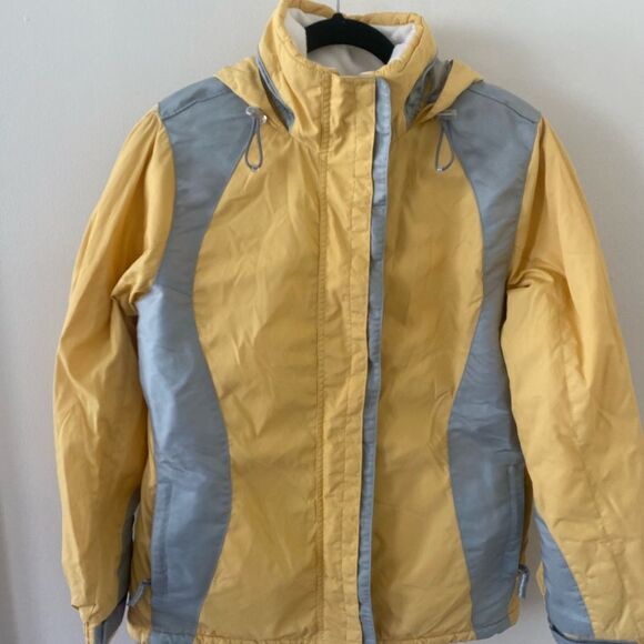 Old Navy Outwear Sherpa Winter Jacket Coat Snow size M VTG - Picture 2 of 11